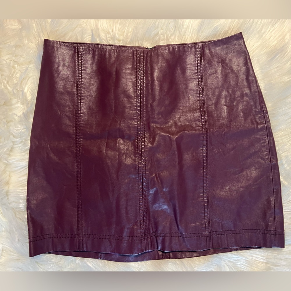 Free People | Micro Mini Skirt Purple